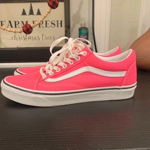 Hot pink vans